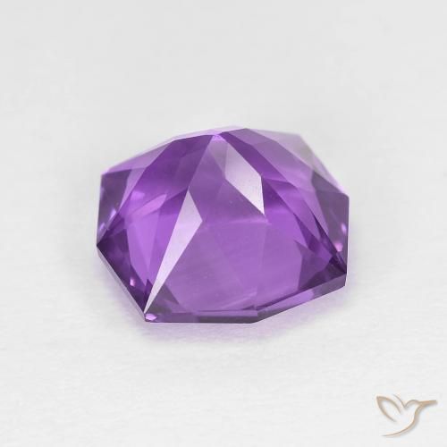 3.01克拉天然紫水晶，花式切割，VVS