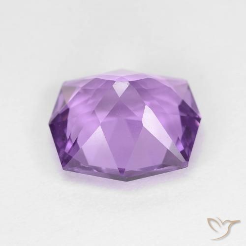 3.50克拉天然紫水晶，花式切割，VVS