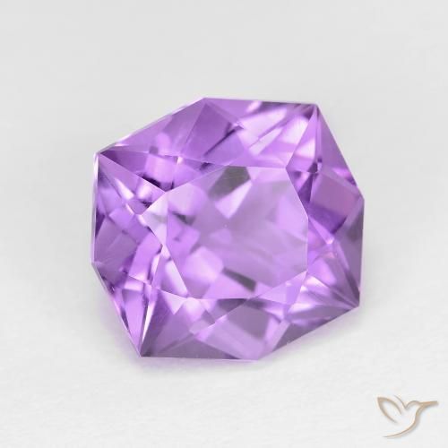 4.73克拉天然紫水晶，花式切割，VS