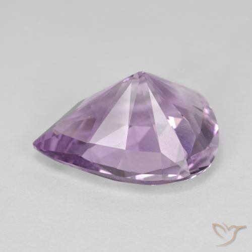 7.77克拉天然紫水晶，梨形，VVS