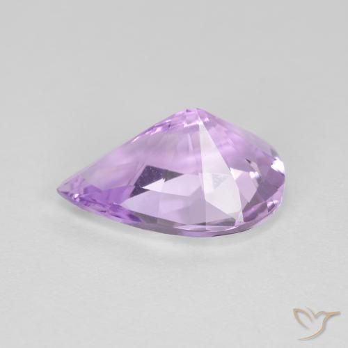 2.64克拉天然紫水晶，梨形，VVS
