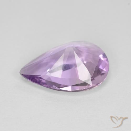 3.52克拉天然紫水晶，梨形，VVS-VS