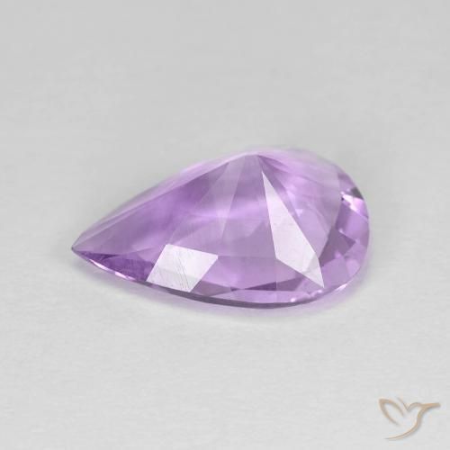2.80克拉天然紫水晶，梨形，VVS