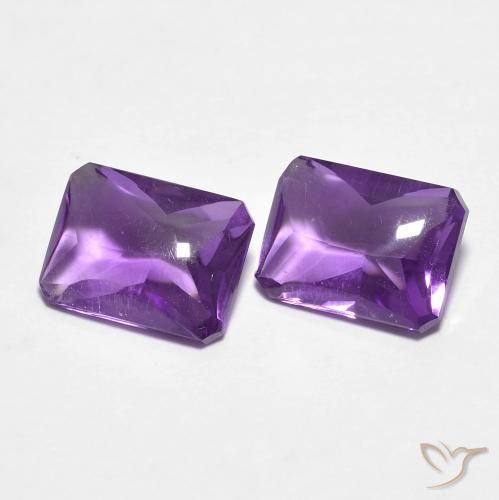 2.78克拉天然紫水晶，八边形，透明