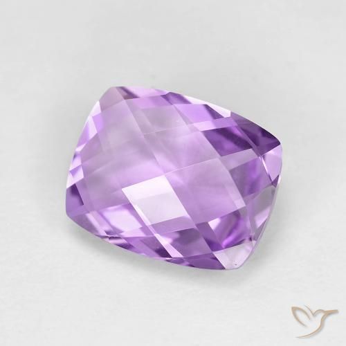 2.45克拉天然紫水晶，软垫，VVS