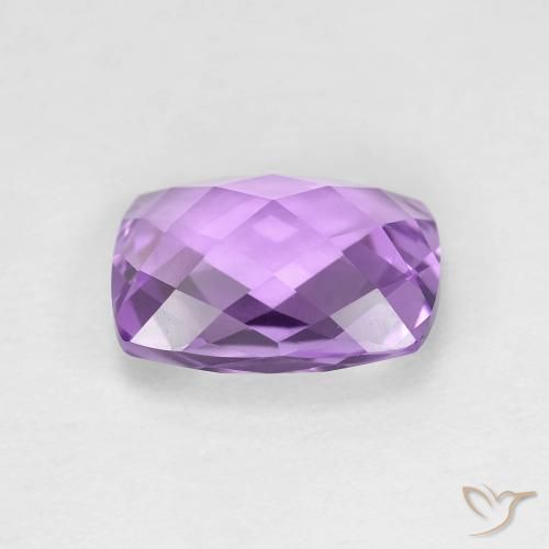 2.45克拉天然紫水晶，软垫，VVS