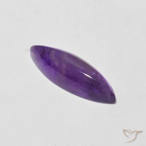 1.98克拉天然紫水晶，榄尖形，透明