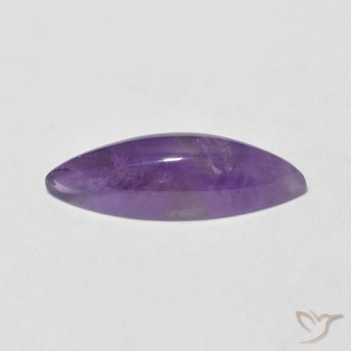1.98克拉天然紫水晶，榄尖形，透明