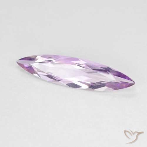 2.01ct 天然 淡粉紫 紫水晶, 榄尖形, VVS
