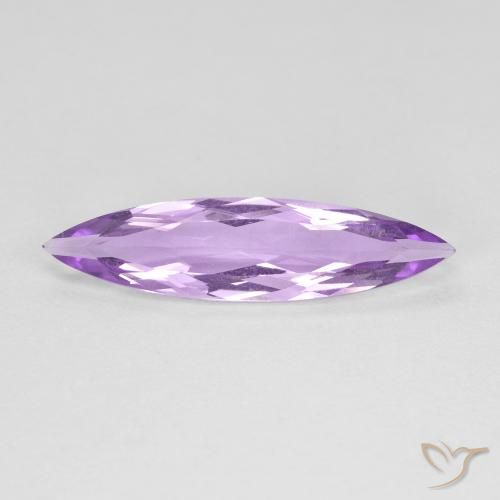 2.05ct 天然 鸢尾紫 紫水晶, 榄尖形, VVS-VS