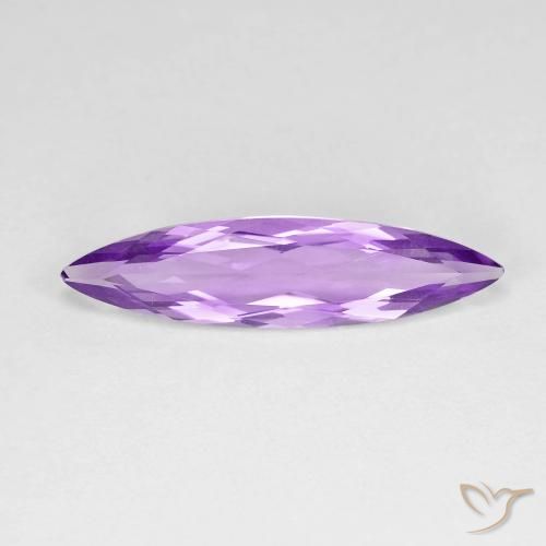 2.16克拉天然紫水晶，榄尖形，VVS