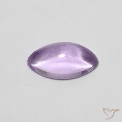1.06克拉天然紫水晶，榄尖形，透明