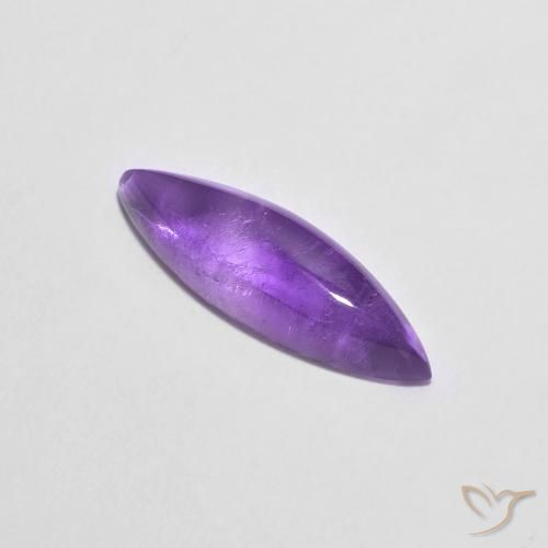 1.79克拉天然紫水晶，榄尖形，透明