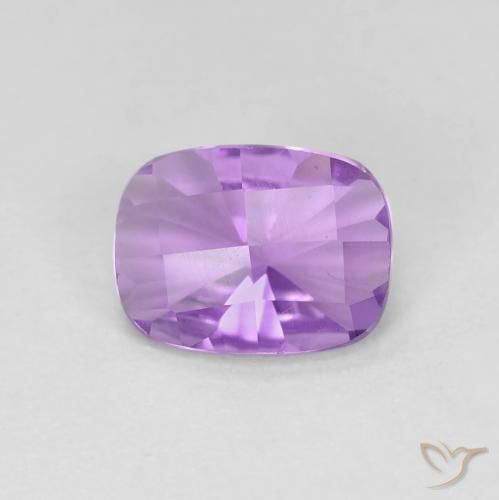 1.10ct 天然 粉紫罗兰色 紫水晶, 软垫, VVS