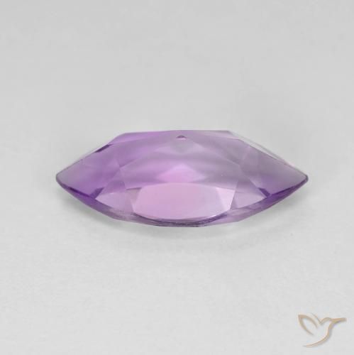 3.01克拉天然紫水晶，榄尖形，VVS