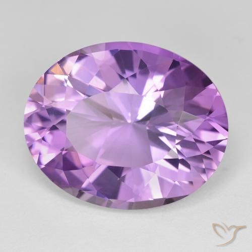 17.77克拉天然紫水晶，椭圆形，VVS