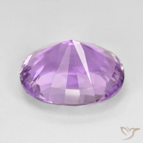 12.86克拉天然紫水晶，椭圆形，VVS-VS