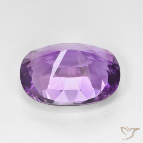 7.96克拉天然紫水晶，软垫，VVS
