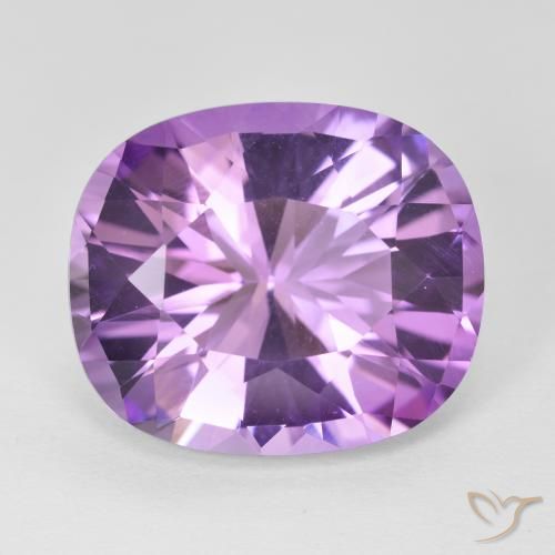 10.42ct 天然 中紫 紫水晶, 软垫, VVS