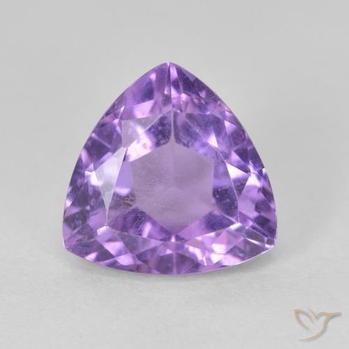 3.21克拉天然紫水晶，胖三角形，VS