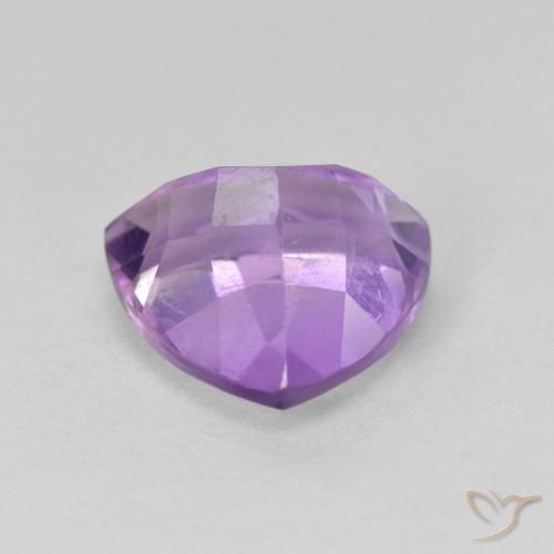 3.21克拉天然紫水晶，胖三角形，VS