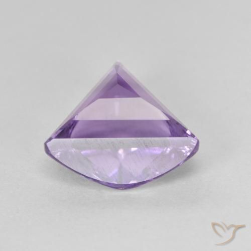 3.05克拉天然紫水晶，胖三角形，VVS-VS