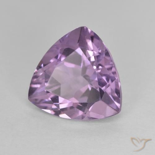 2.79克拉天然紫水晶，胖三角形，VVS