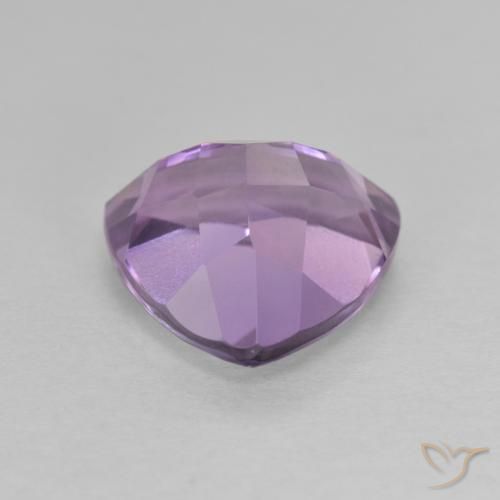 3.18克拉天然紫水晶，胖三角形，VVS