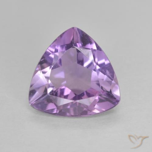 2.63ct 天然 茄子紫 紫水晶, 胖三角形, VVS