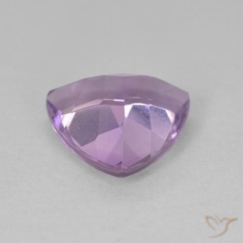 2.63克拉天然紫水晶，胖三角形，VVS