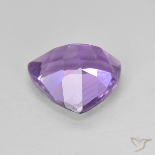 2.92克拉天然紫水晶，胖三角形，VS