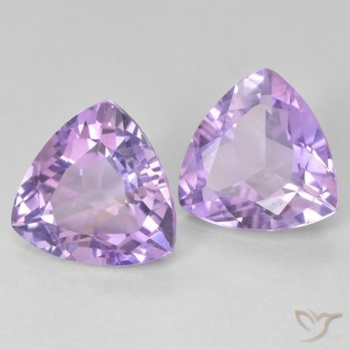 5.82克拉天然紫水晶，胖三角形，VVS-VS