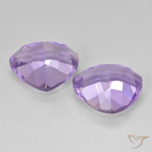 5.82克拉天然紫水晶，胖三角形，VVS-VS