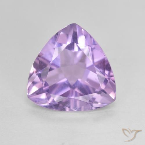 2.74ct 天然 中紫 紫水晶, 胖三角形, VVS-VS