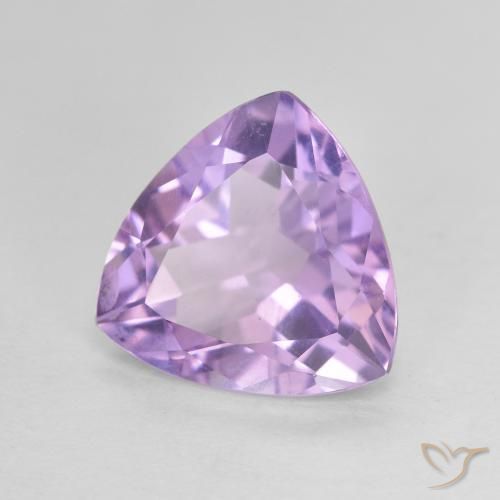 2.74克拉天然紫水晶，胖三角形，VVS-VS