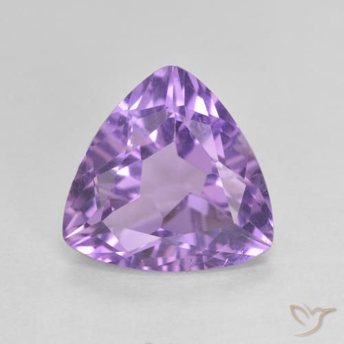 2.71克拉天然紫水晶，胖三角形，VVS-VS