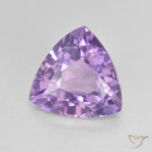 2.91克拉天然紫水晶，胖三角形，VVS-VS