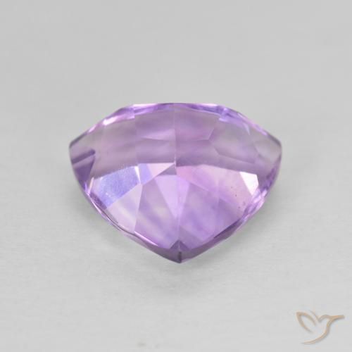 2.91克拉天然紫水晶，胖三角形，VVS-VS