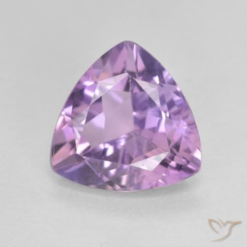 2.73ct 天然 中粉紫 紫水晶, 胖三角形, VVS-VS