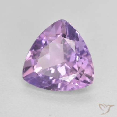 2.73克拉天然紫水晶，胖三角形，VVS-VS