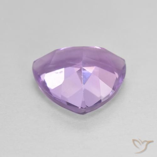2.73克拉天然紫水晶，胖三角形，VVS-VS