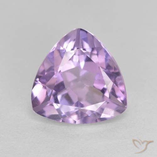 2.88ct 天然 中紫粉色 紫水晶, 胖三角形, VVS-VS