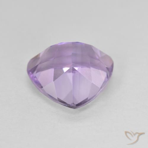 2.88克拉天然紫水晶，胖三角形，VVS-VS