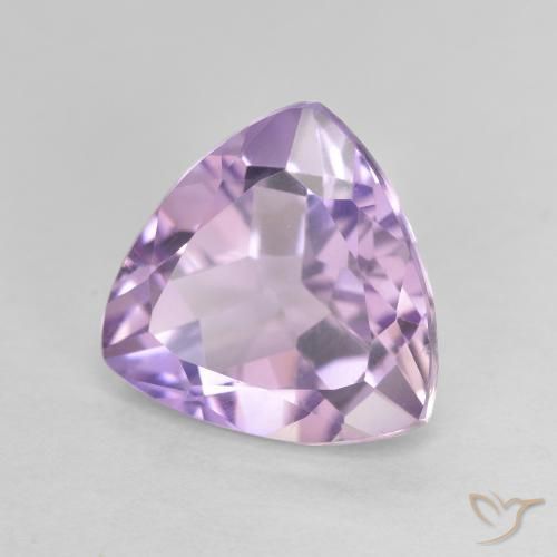 2.97克拉天然紫水晶，胖三角形，VVS-VS