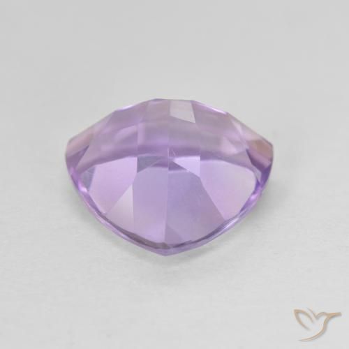 2.97克拉天然紫水晶，胖三角形，VVS-VS
