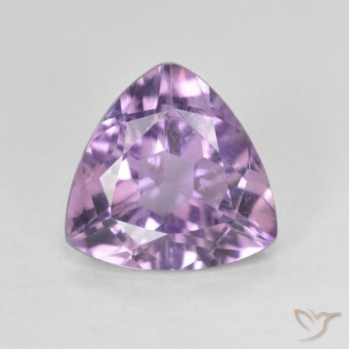 2.80克拉天然紫水晶，胖三角形，VVS-VS