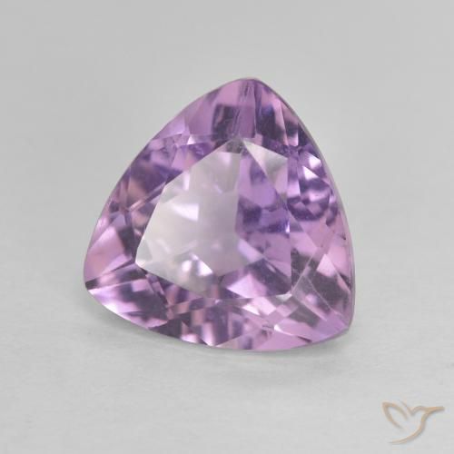 2.80克拉天然紫水晶，胖三角形，VVS-VS
