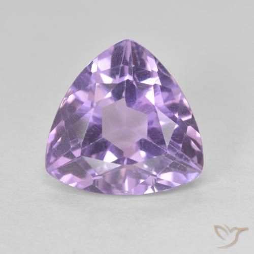 3.11克拉天然紫水晶，胖三角形，VVS-VS