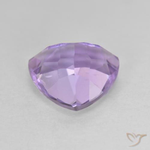 3.11克拉天然紫水晶，胖三角形，VVS-VS