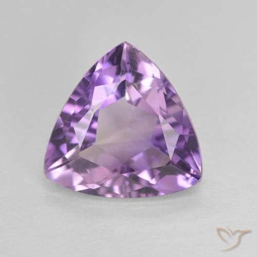 2.58ct 天然 Medium Light Purplish-Violet 紫水晶, 胖三角形, VVS-VS